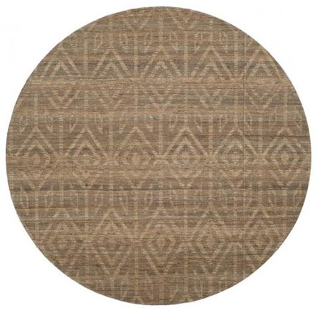 Safavieh 6 x 6 ft. Round Cape Cod Hand Woven RugCamel CAP411A-6R